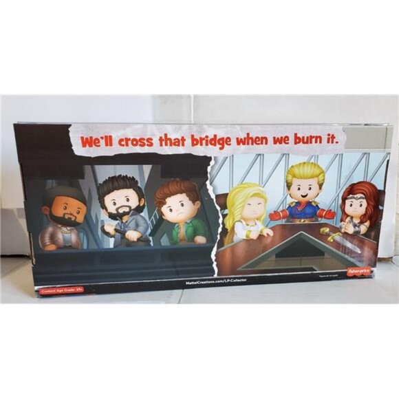 Little People Collector The Boys Special Edition Set with Character Figures - Picture 6 of 6